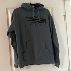Sitka Gunmetal Hoodie Mens Medium